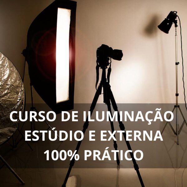 Curso básico de Iluminação em Estúdio e Externas